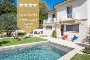 House with heated swimming pool